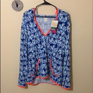 NWT Lilly Pulitzer Gabi Lux popover Get Trunky